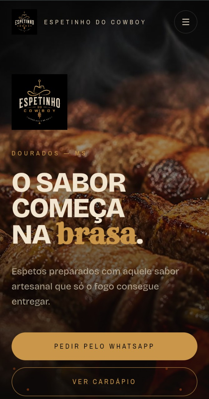 Projeto Espeto do Cowboy desenvolvido pela PH Legacy